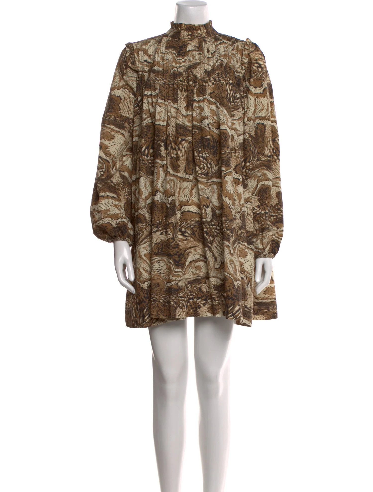 Printed Mini Dress | The RealReal