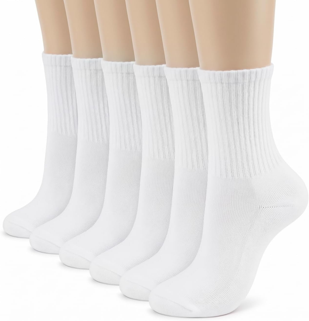 Women Calf Socks Athletic Crew Sock | Amazon (US)