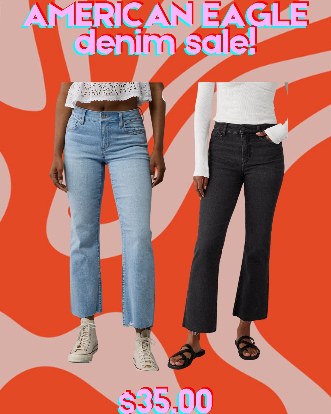 My favorite American Eagle jeans are on sale for $35.00! They are SO stretchy but don’t lose their shape at all!! 

#LTKSaleAlert #LTKFindsUnder50 #LTKMidsize