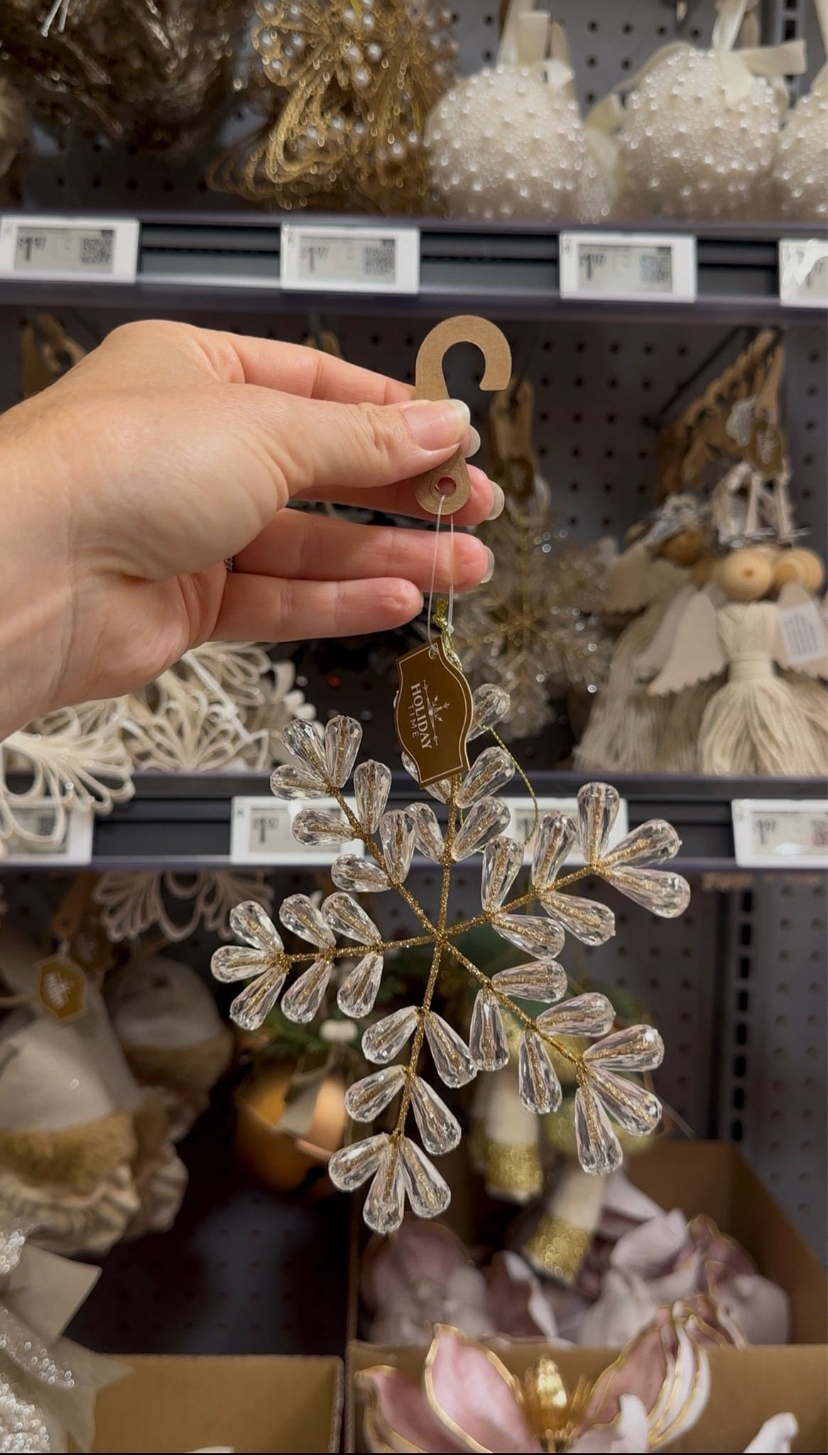 Snowflake ornament 
Christmas ornament 
Walmart Christmas decor 2026

Christmas tree 
Home decor
Walmart 
Designer look for less
Vintage style 
Green 
Pottery barn style 
Magnolia 
McGee

#LTKSeasonal #LTKHome #LTKSaleAlert