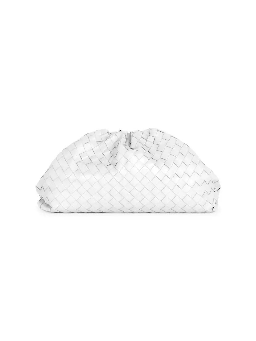 The Pouch Leather Clutch | Saks Fifth Avenue