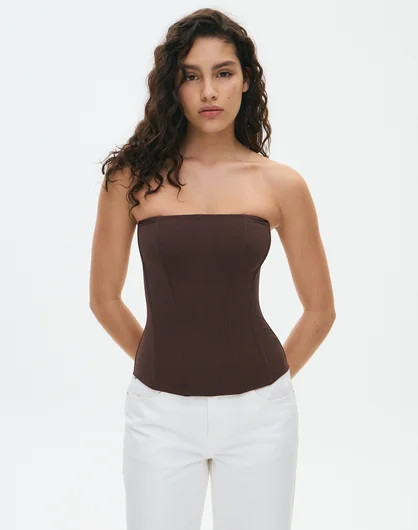 Strapless Mesh Sculpt Corset | Glassons (Australia)