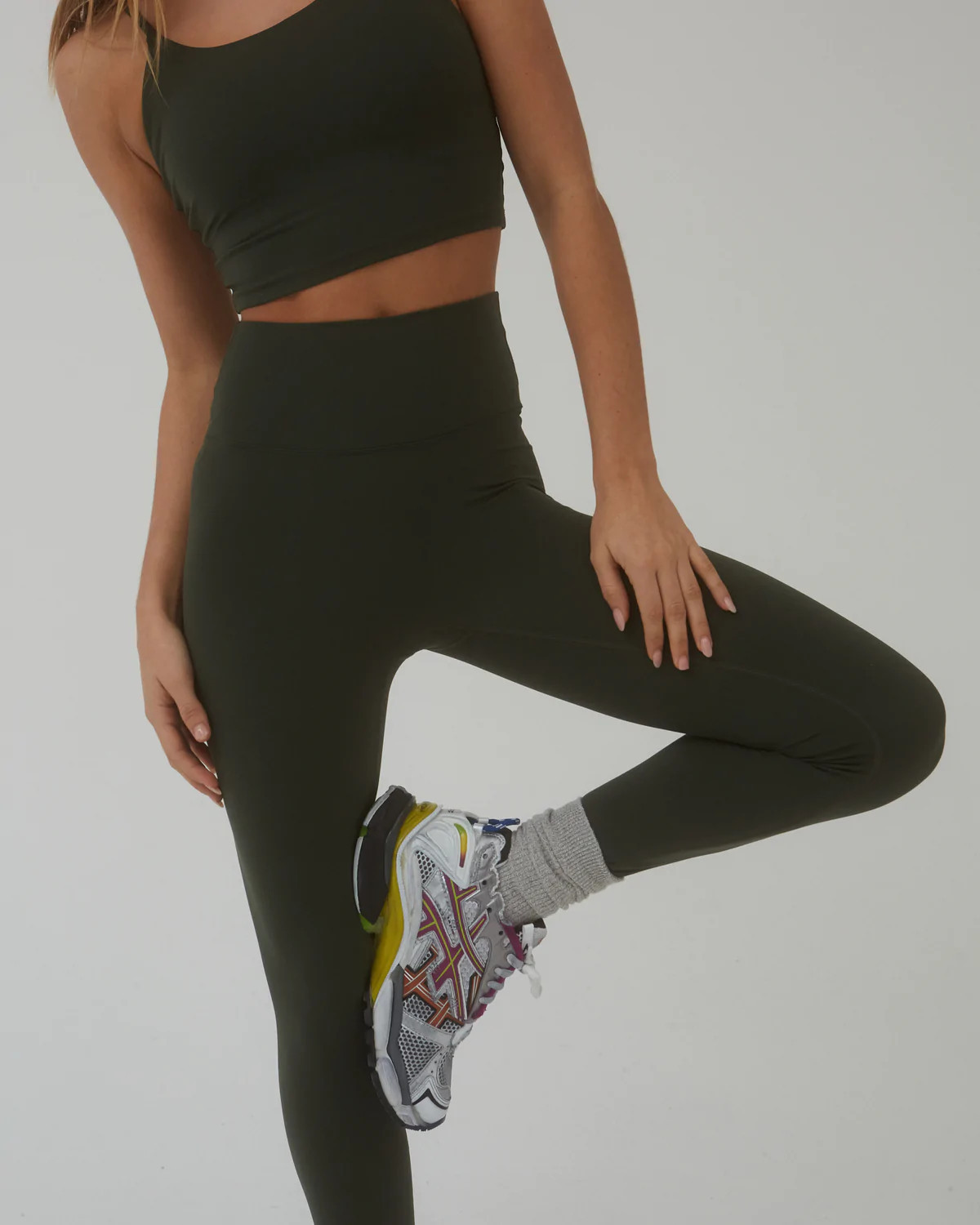 Ultimate Leggings - Dark Olive | Adanola UK