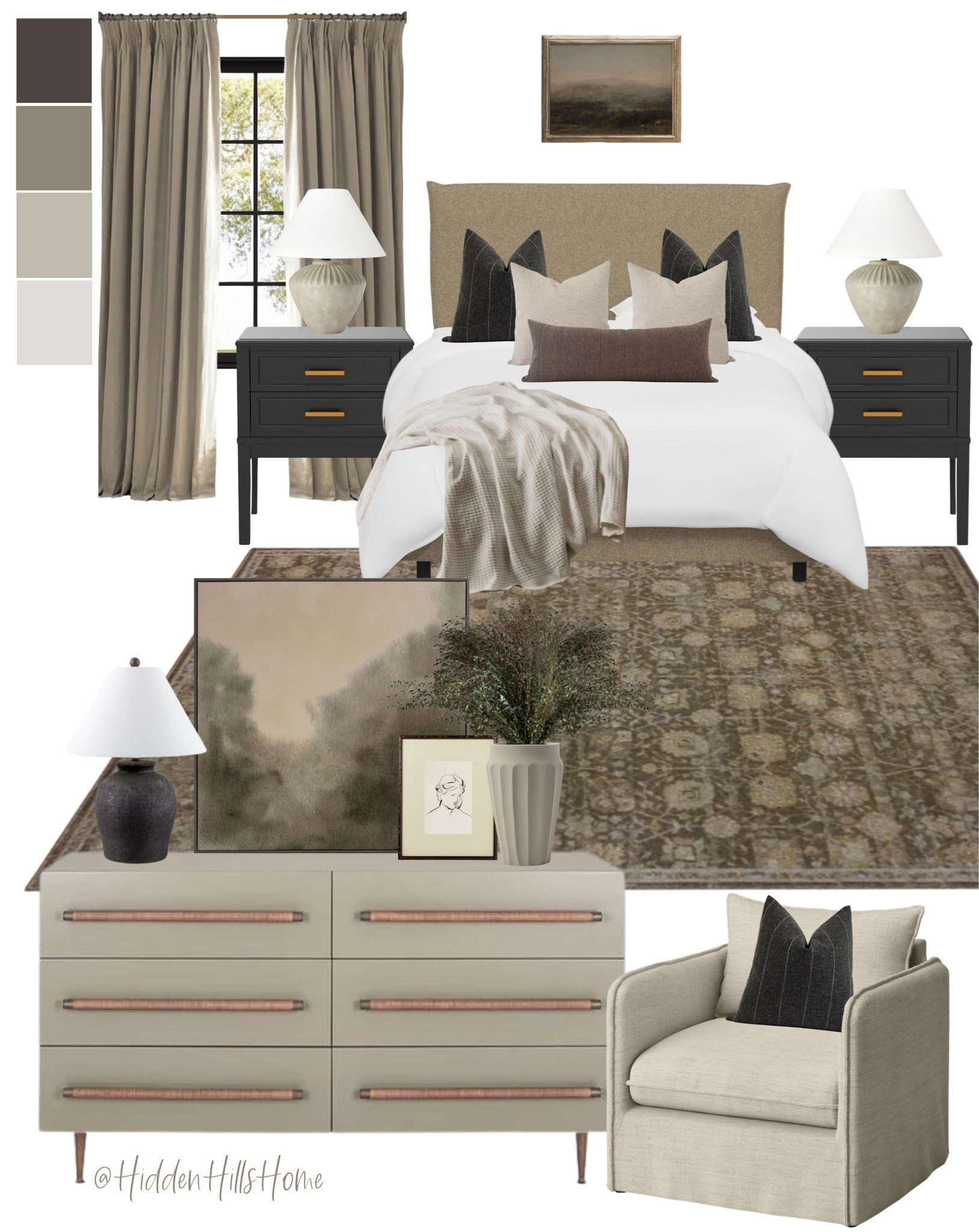 Bedroom decor ideas, bedroom mood board, master bedroom design inspiration, cozy home decor, bedroom Inspo #bedroom

#LTKHome #LTKSaleAlert #LTKSeasonal
