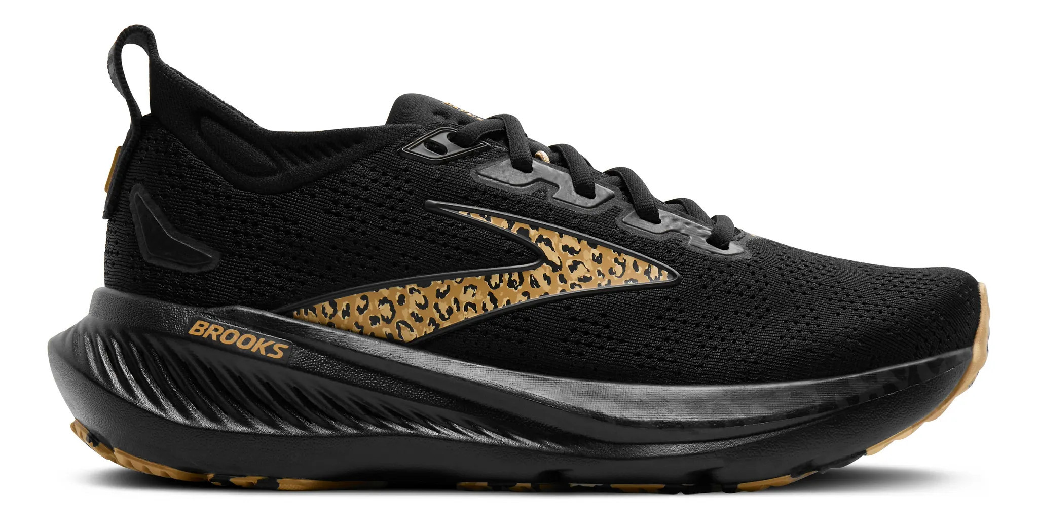 Women's Brooks Glycerin 23 Untamed - Black / Iced Coffee, Size: 10.5, Medium | Footwear - Road Runner Sports | Road Runner Sports