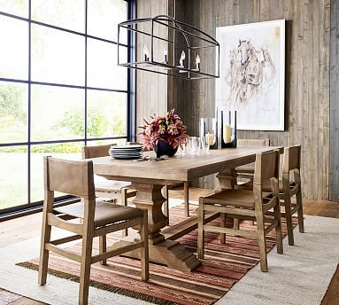 Banks Extending Dining Table | Pottery Barn (US)