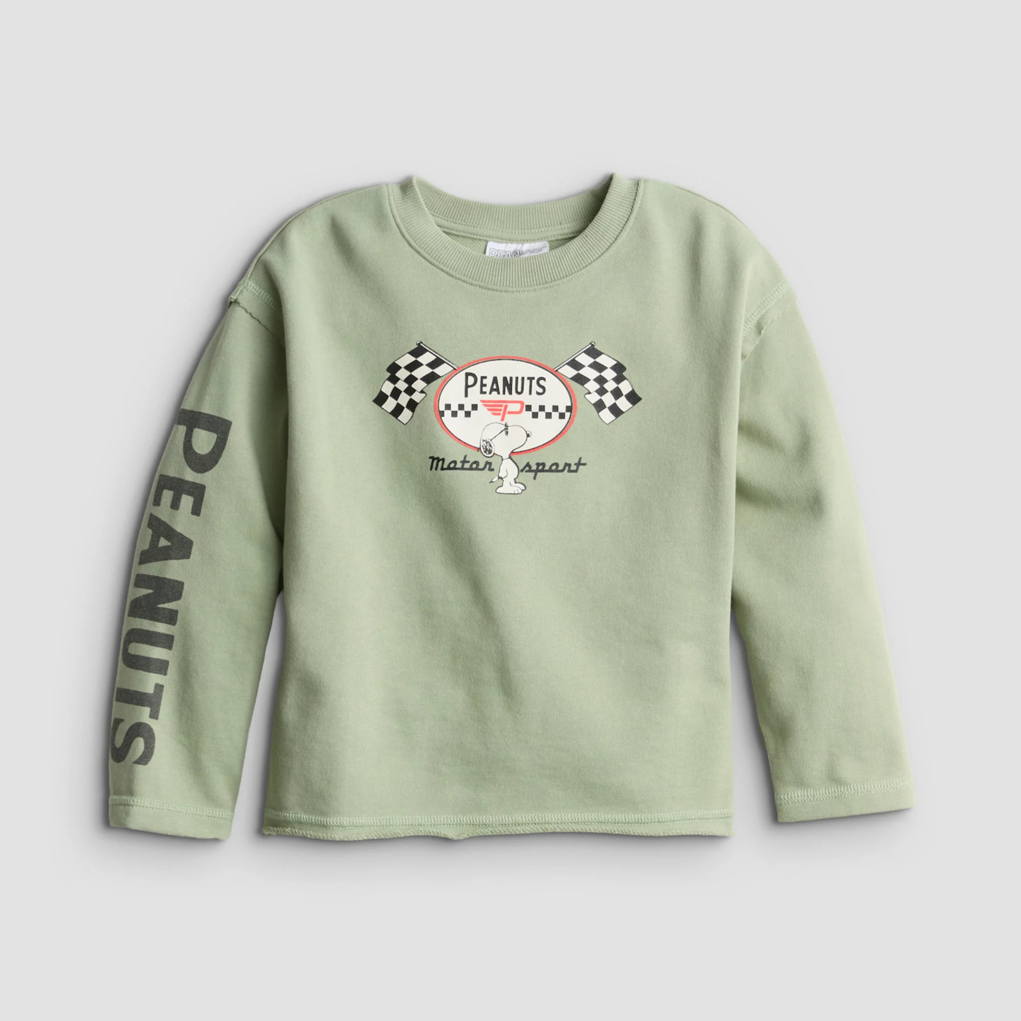 Baby & Toddler Boy Grayson Threads Kids The Label Peanuts Racing Graphic Crew Sweater | Kohl's