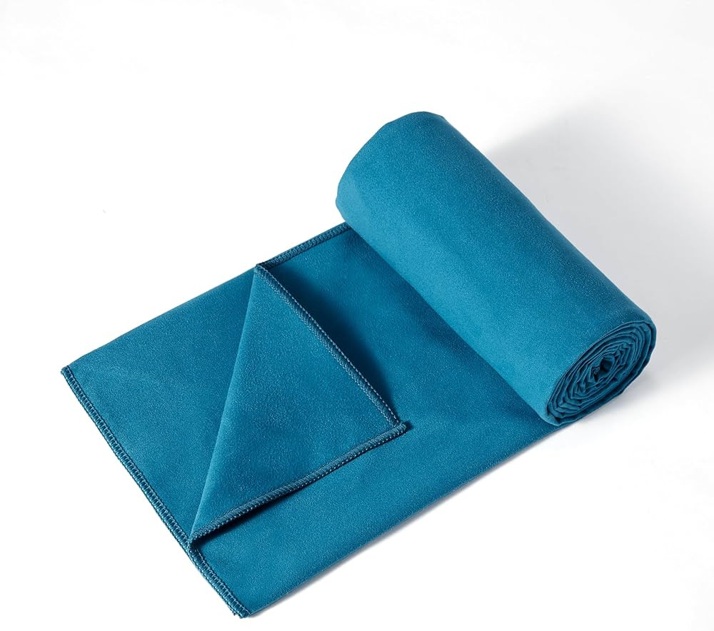 Amazon Basics Yoga Mat Towel, Hot Yoga, Soft, Sweat Absorbant | Amazon (US)