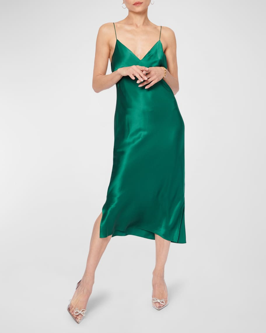 Cami NYC Raven Ombre Midi Dress | Neiman Marcus