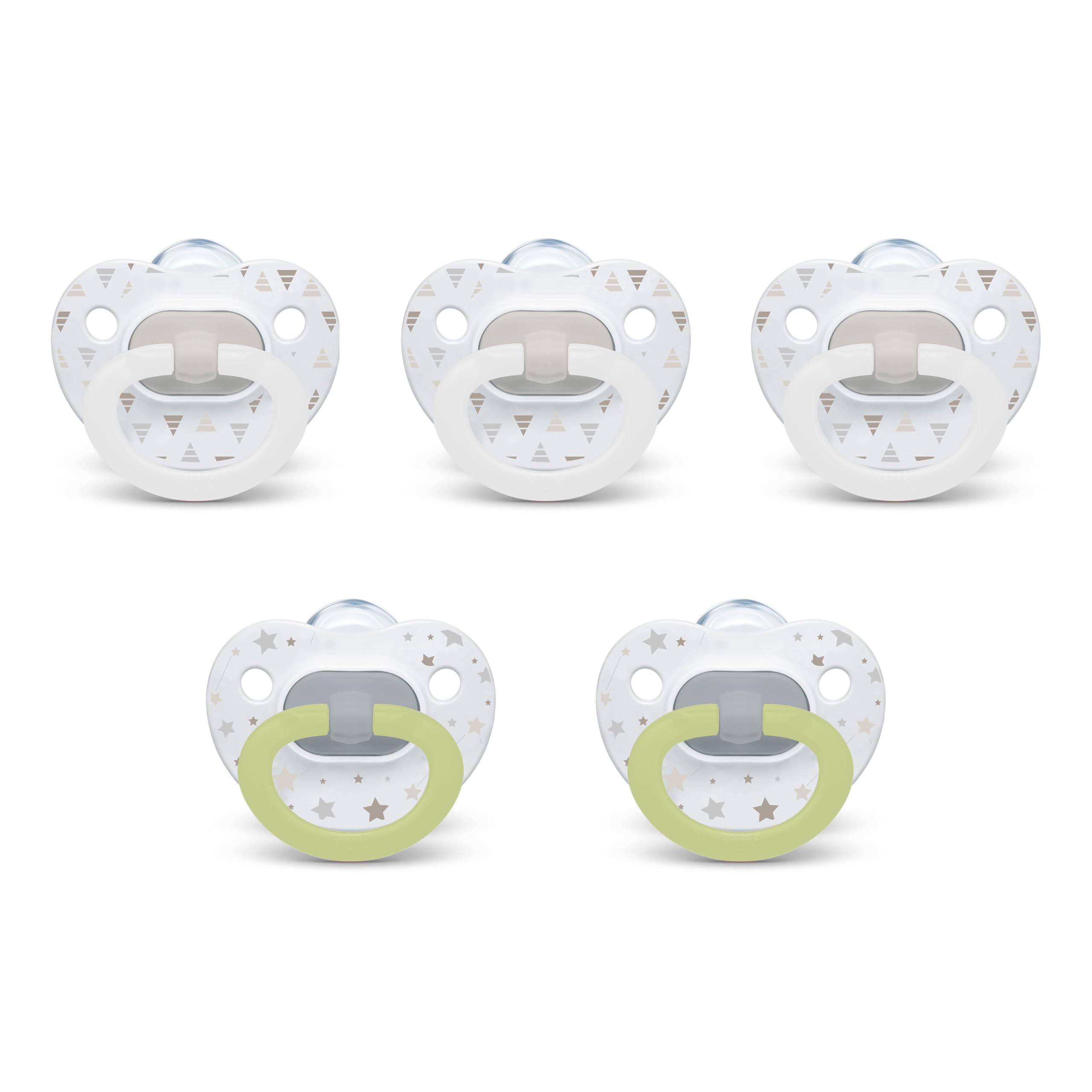 NUK Orthodontic Pacifiers, 6-18 Months, 5 Pack, Timeless Collection, Amazon Exclusive | Amazon (US)