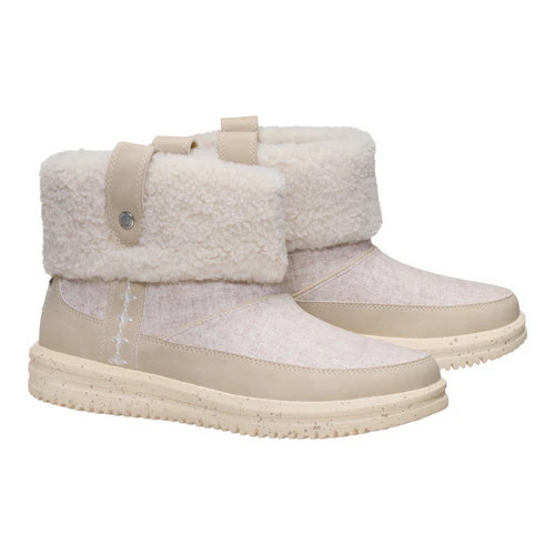 Camden Cuff Wool Cozy - Tan | HEYDUDE