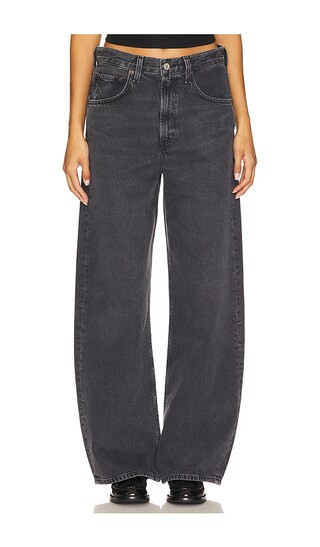 AGOLDE Low Curve Jeans in Black. - size 27 | Revolve Clothing (Global)