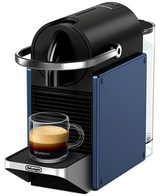Nespresso Pixie Espresso Machine by De'Longhi, Dark Blue - Macy's | Macy's