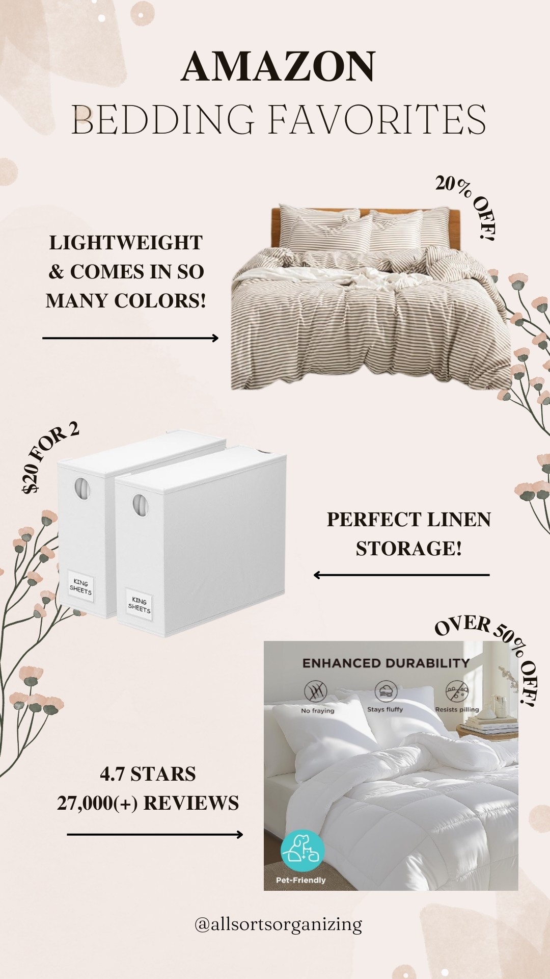 My favorite summer bedding and linen storage!

#LTKHome #LTKSaleAlert