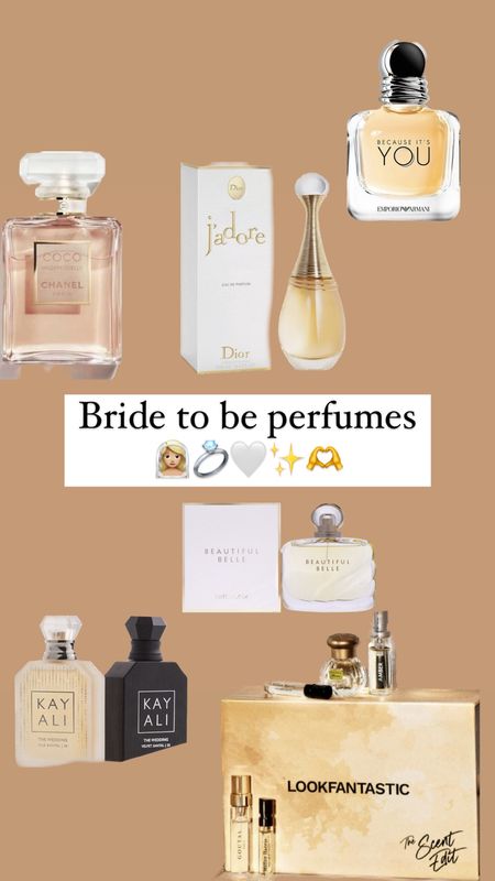 Bride to be MUST have perfumes 🤍
These all smell unreal and will leave you with hundreds of compliments ✨✨✨

#LTKwedding #LTKSeasonal #LTKbeauty
