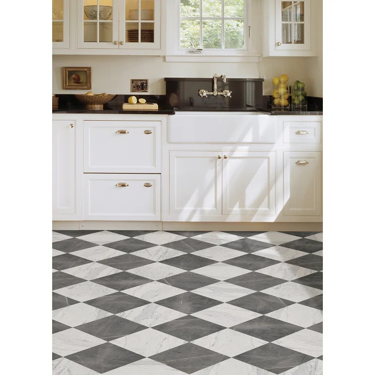 Bonneville 12" x 12" x 0.06mm Luxury Vinyl Tile | Wayfair North America