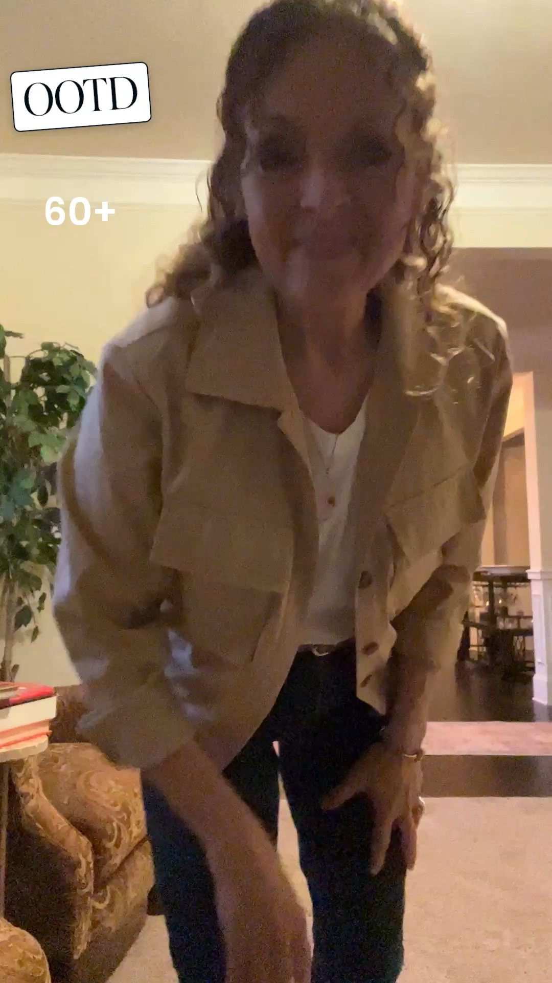 #OOTD for 60+
Still sporting the skinny jeans with a simple white T, a cute Safari type khaki jackets and comfortable Born sandals for this 5‘2“ granny😉

#LTKOver40 #LTKootd
