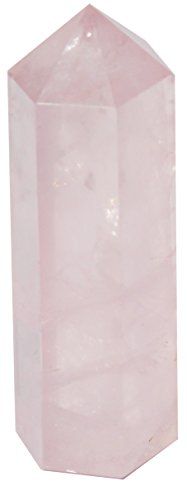 Healing Crystal Wands | 2" Rose Quartz Crystal Points| 6 Faceted Reiki Chakra Meditation Therapy | Amazon (US)