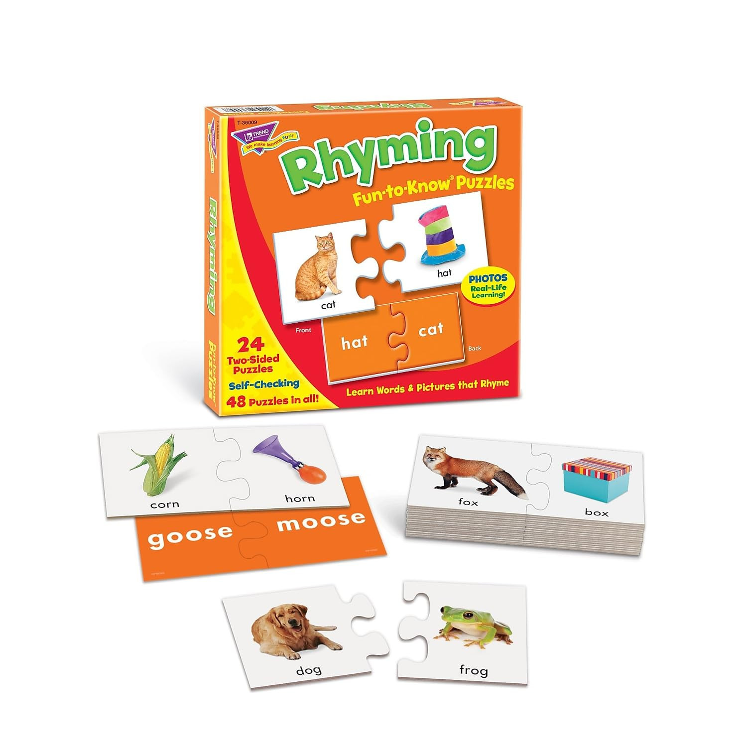 Trend Fun-to-Know Early Childhood Puzzles, Rhyming (T36009) | Amazon (US)