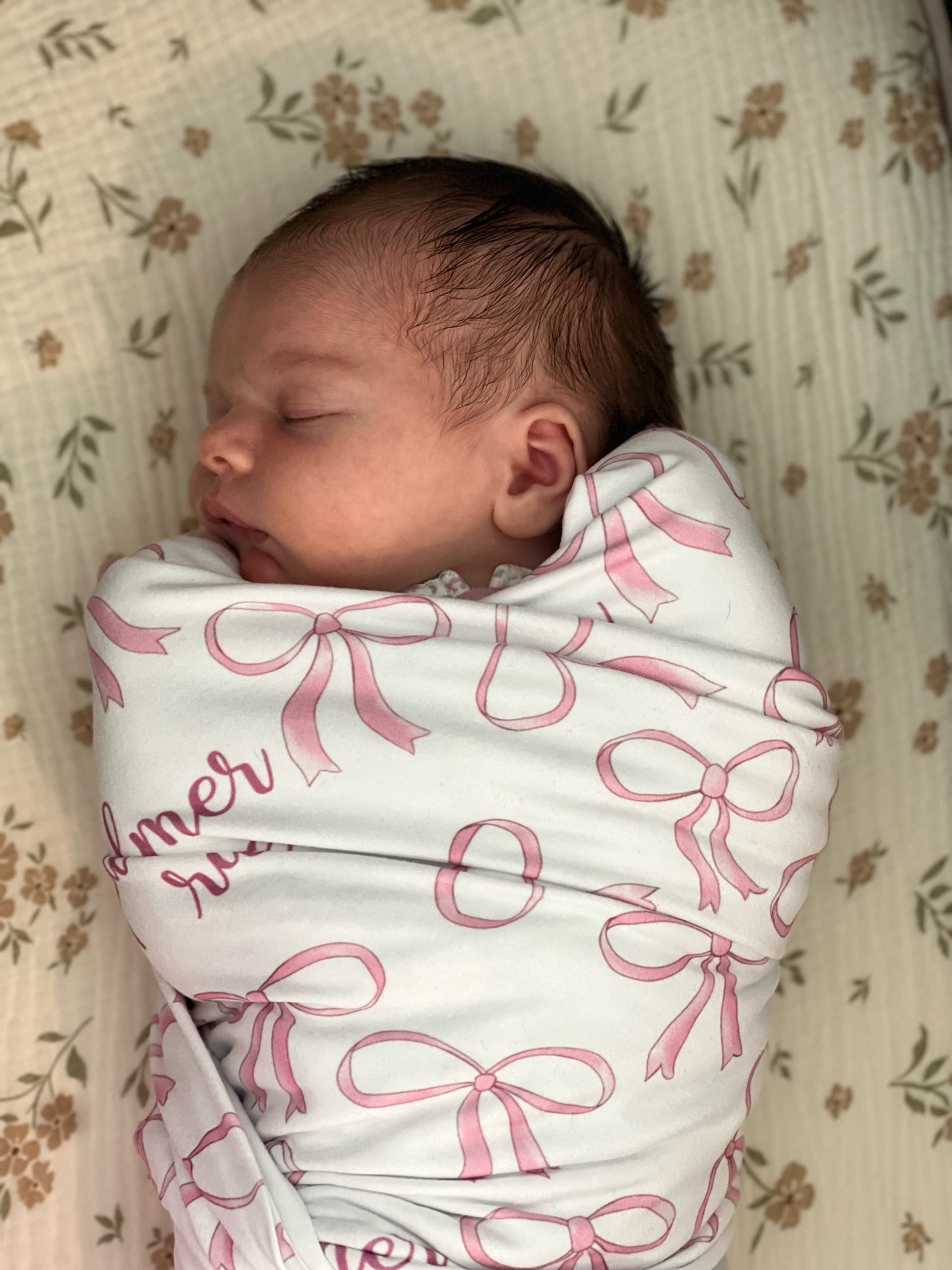 Best baby swaddle and they have personalized options! 
