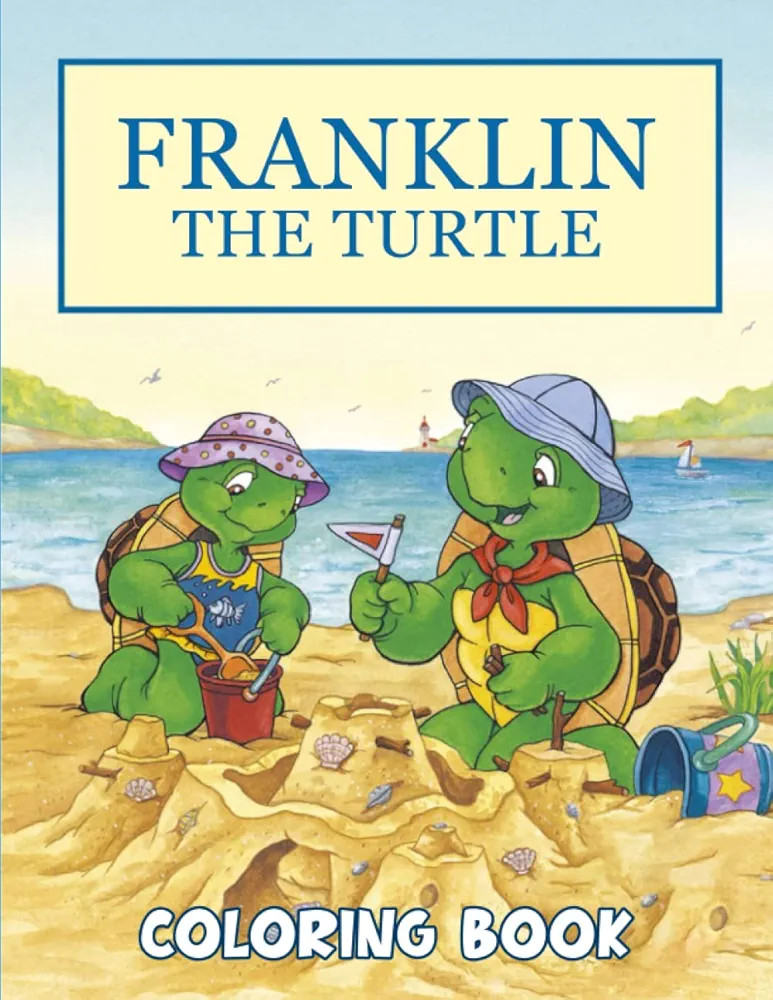 Frạnklịn The Túrtlẹ Coloring Book: Encourage Creativity for Boys And Girls with One Sided ... | Amazon (US)