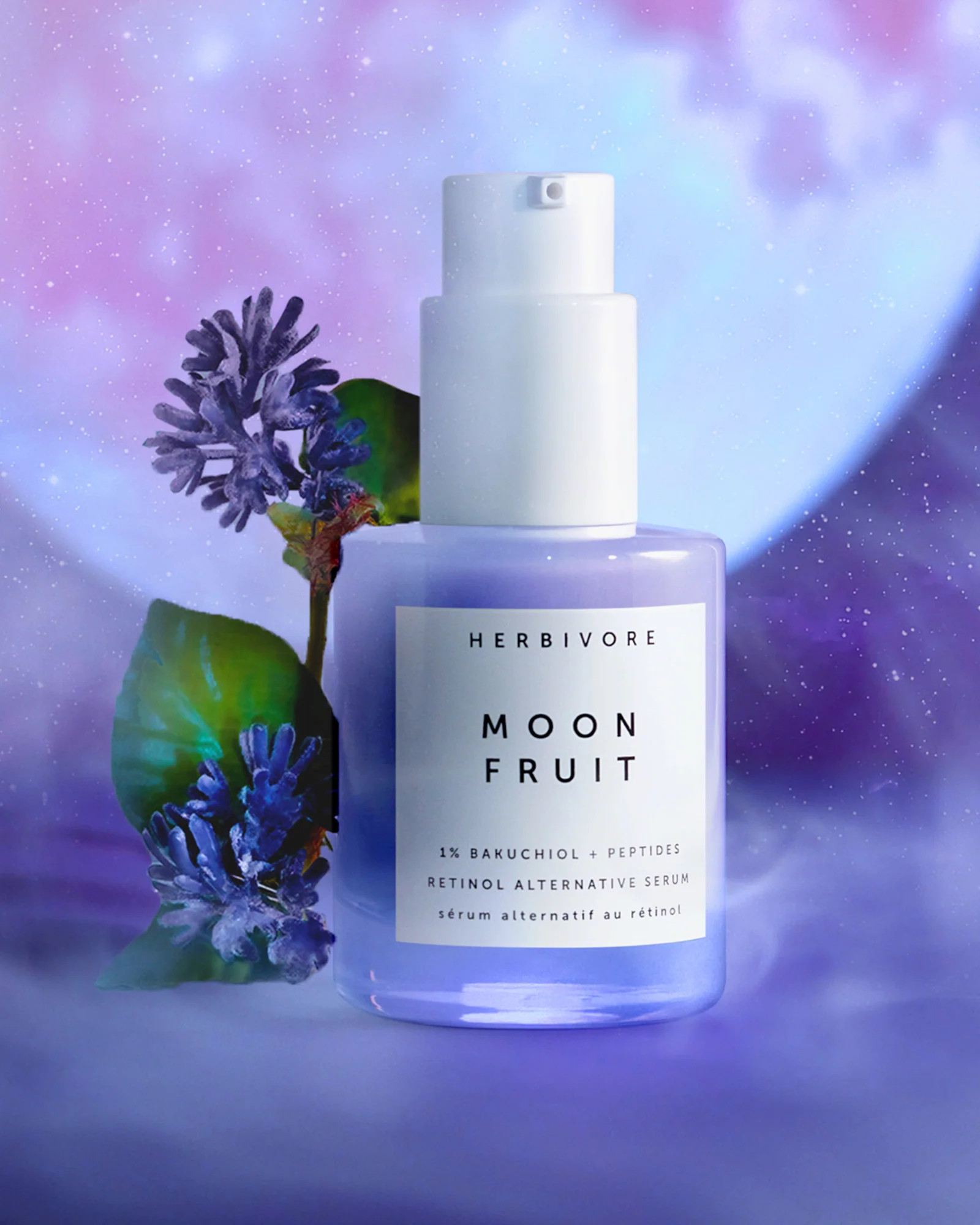 MOON FRUIT 1% Bakuchiol + Peptides Retinol Alternative Serum | Herbivore