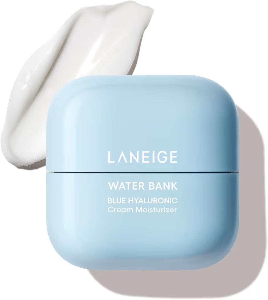 LANEIGE Water Bank Blue Hyaluronic Cream Moisturizer: Hydrating Korean Face Cream with Squalane &... | Amazon (US)