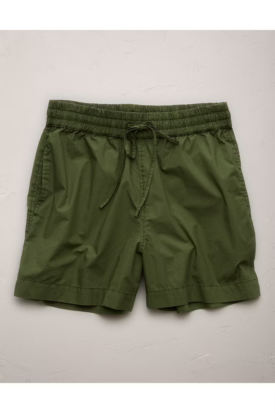 AE77 Premium Pull-On Poplin Short NULL Green L | American Eagle Outfitters (US & CA)