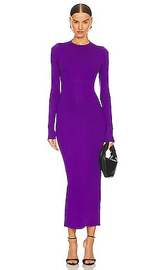 AFRM Juniper Maxi Dress in Deep Violet from Revolve.com | Revolve Clothing (Global)