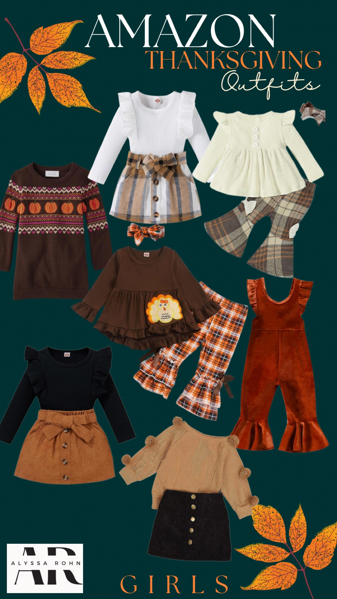 Thanksgiving outfit ideas for the girly pops

#LTKHoliday #LTKSeasonal #LTKkids