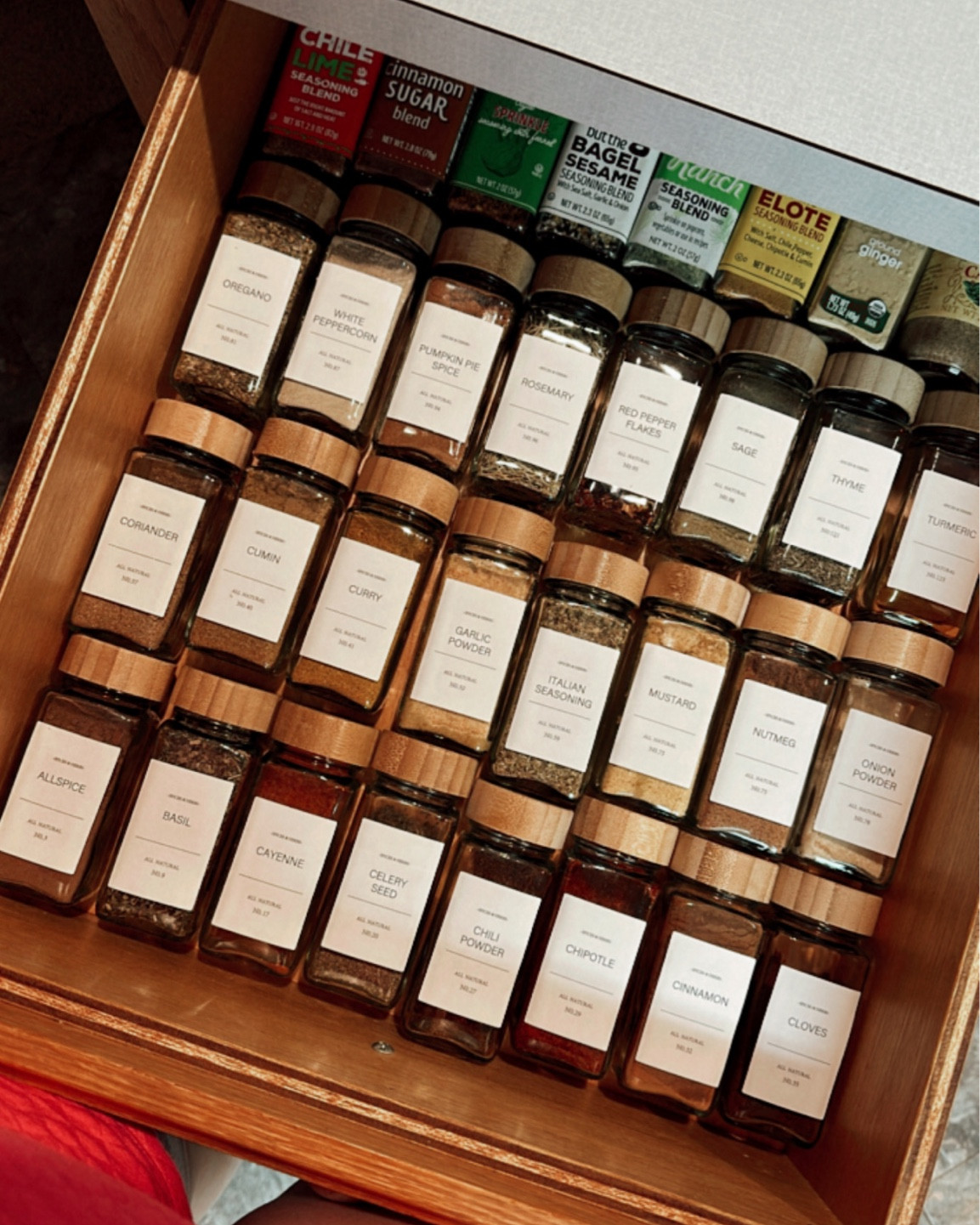 Perfection! Maybe now I’ll cook more 🤣 Something about an organized aesthetically pleasing spice drawer. 

#LTKsalealert #LTKhome