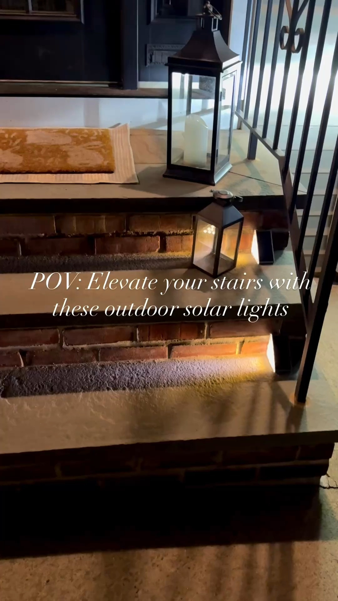Elevate any outdoor space with these affordable, outdoor solar stair lights. 

Home, outdoor lights, home, decor, yard, landscape, landscaping, outdoor lights, entryway, front door, front steps, front, stoop, front porch

#LTKHome