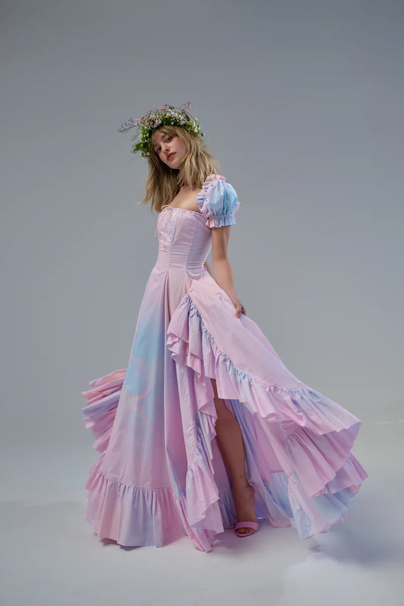 Shine Foxglove Gown | Selkie Collection