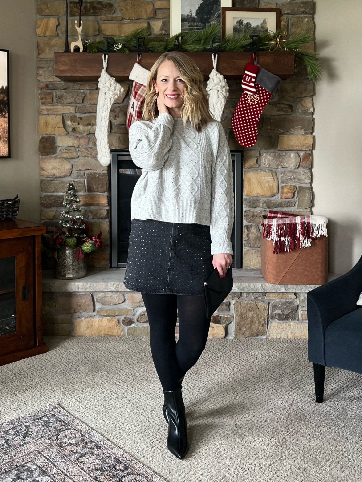 Melissa’s fun & festive Target Tuesday! This studded skirt is gorgeous & so fun to pair with tights and boots or heels! 🤩✨🎄

#LTKOver40 #LTKParties #LTKHoliday