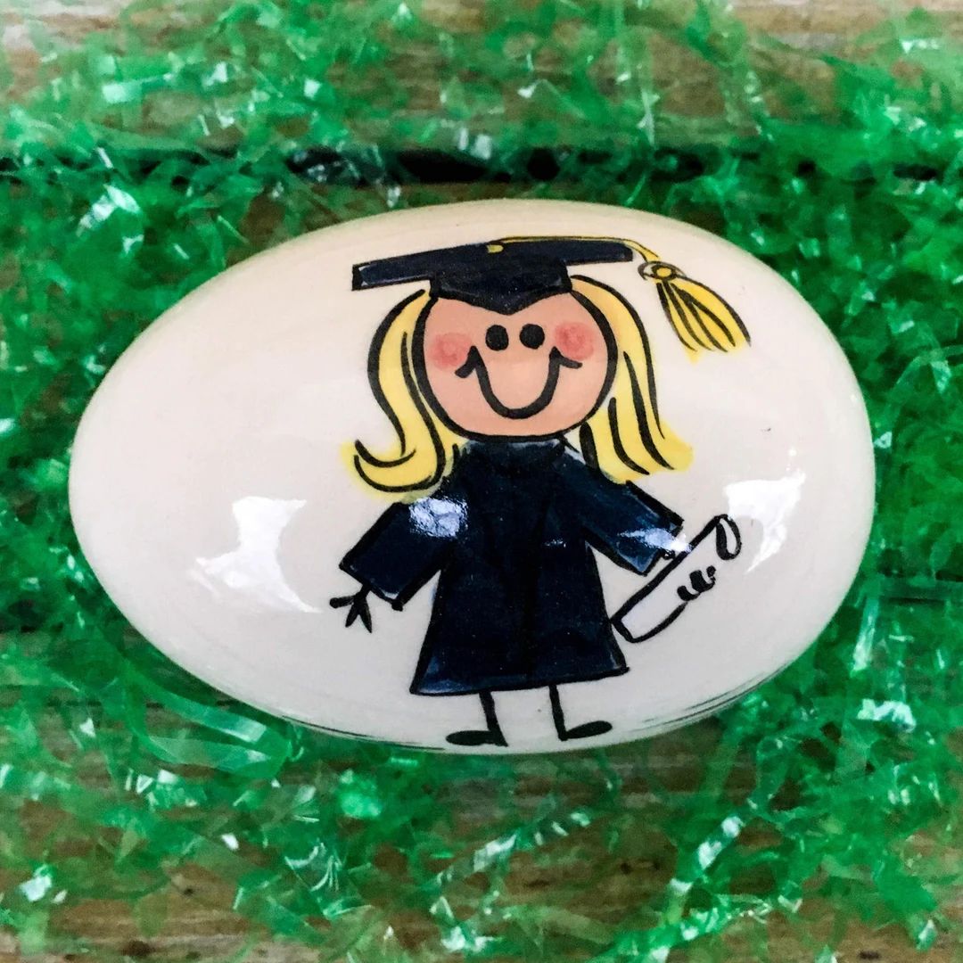 Graduate Activity Egg  - Personalized Ceramic Easter Eggs | Etsy (US)