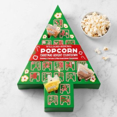 Christmas Popcorn Advent Calendar | Williams Sonoma | Williams-Sonoma