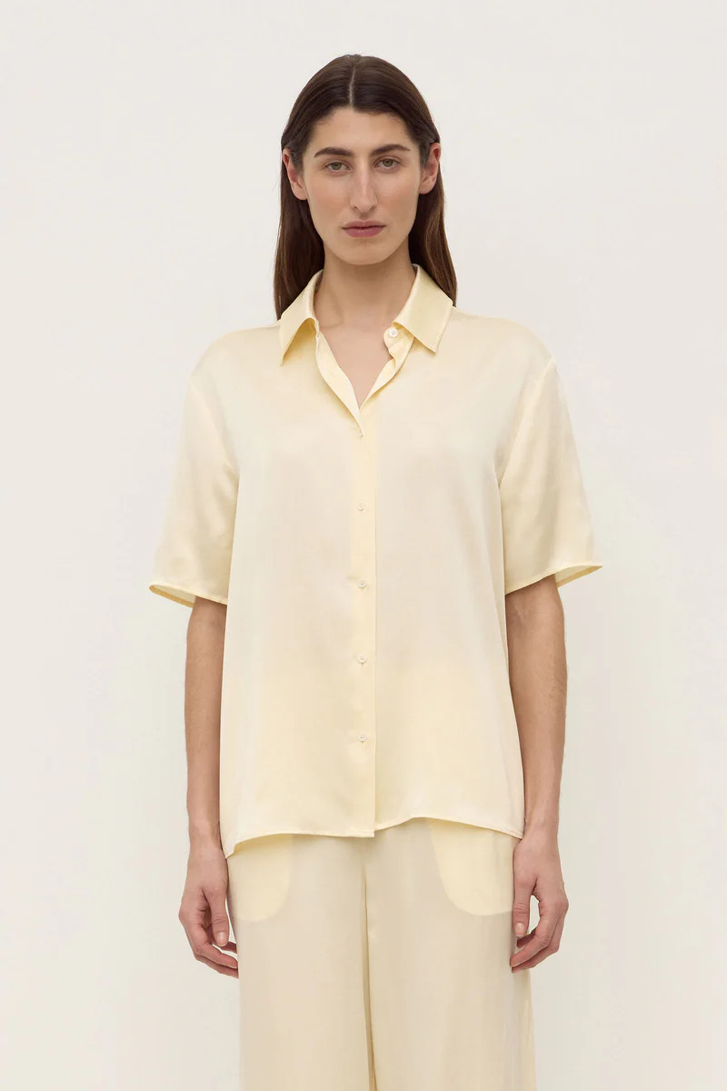 Tate Silk Short Sleeve Shirt | Assembly Label (AU)