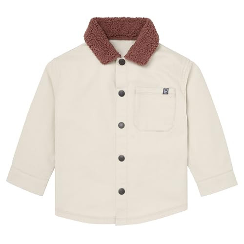 Modern Moments by Gerber Toddler Boys' Sherpa Shacket, Oyster, 12 Months | Amazon (US)