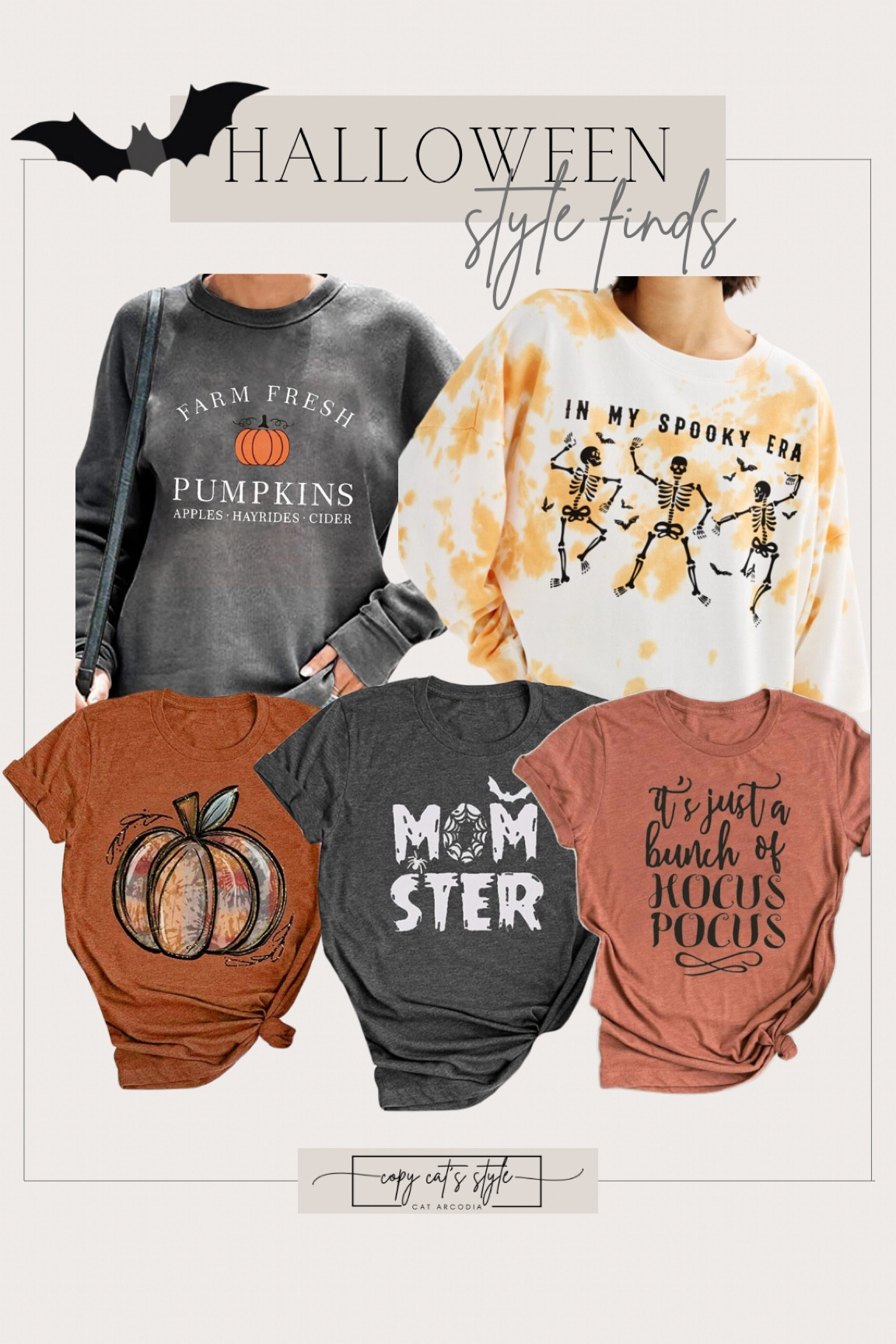 Halloween tees and sweatshirts, Halloween style, Halloween tshirt 

#LTKStyleTip #LTKSeasonal #LTKFindsUnder50