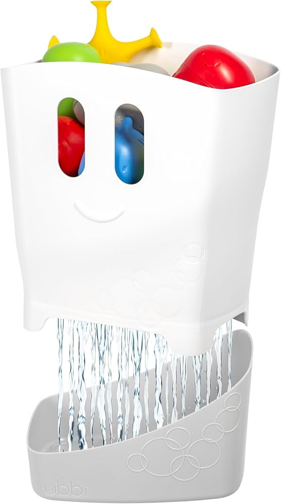 Ubbi Freestanding Bath Toy Organizer Bath Caddy with Removable Drying Rack Bin and Scoop for Todd... | Amazon (US)