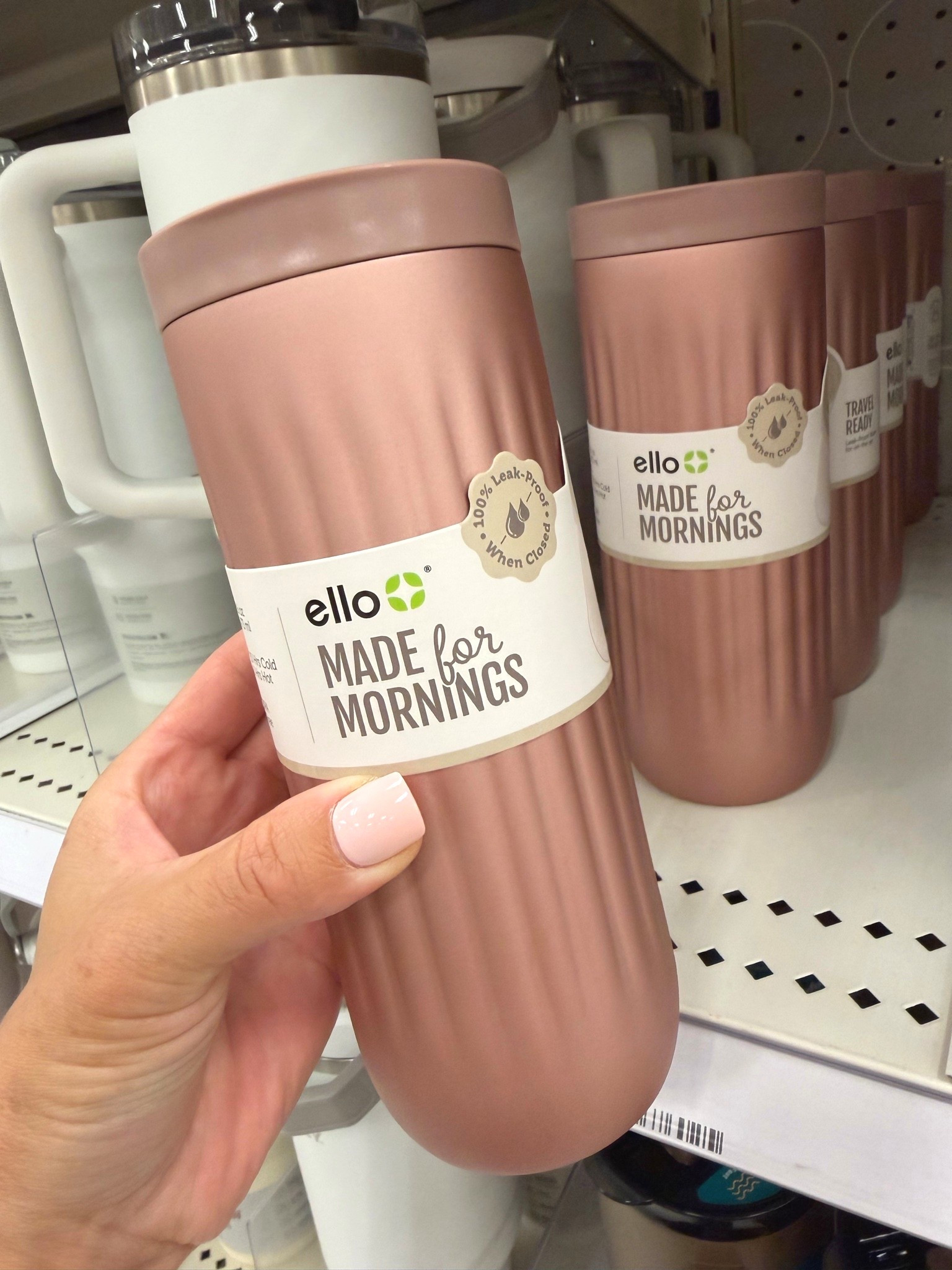 Ello 16oz Stainless Steel Travel Mug Rose Gold: Dishwasher-Safe Coffee Cup for Hot & Cold Beverages @Target  #target #ello #targetdeals #traveltumbler #tumbler #coffeecup

#LTKActive #LTKTravel #LTKmorningroutine