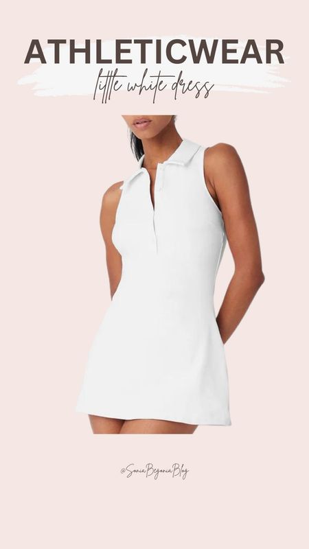 "Step into style and comfort with our new athletic little white dress! Perfect for any occasion, from casual outings to active adventures. #AthleticWear #LittleWhiteDress #StyleAndComfort #ActiveFashion #ChicAndSporty"



#LTKFitness #LTKFindsUnder100 #LTKStyleTip