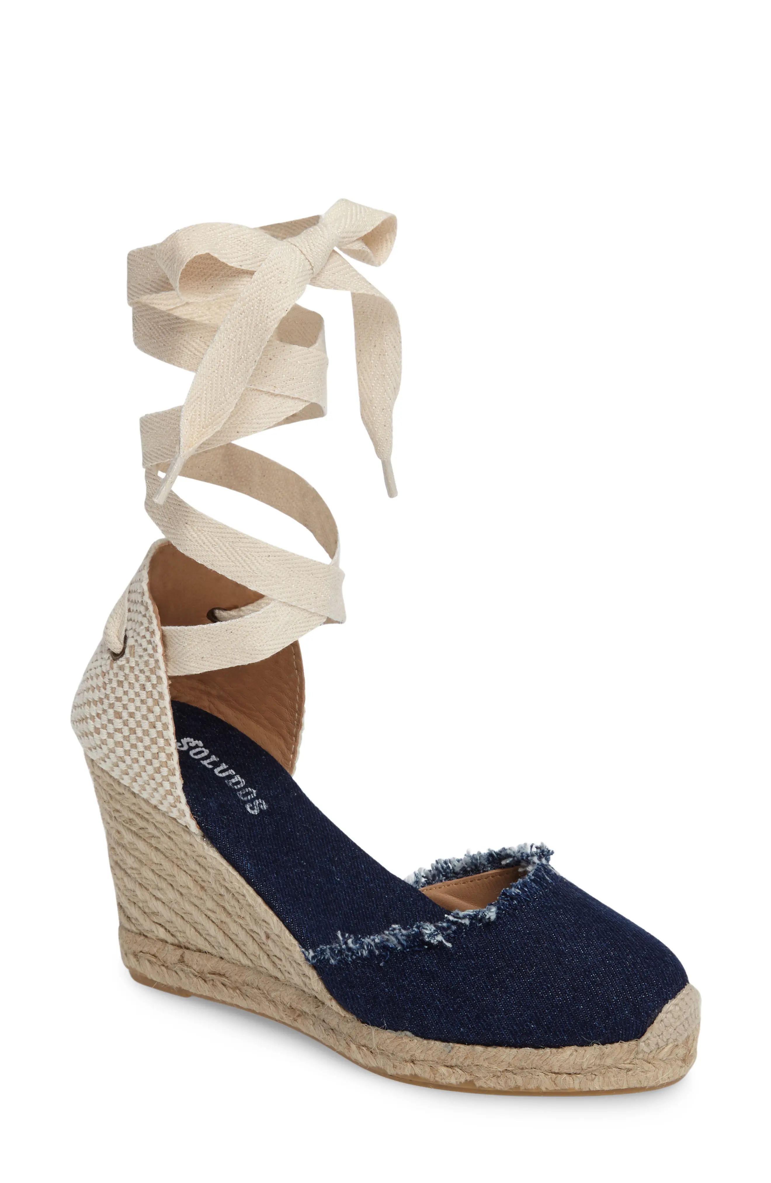 Wedge Lace-Up Espadrille Sandal | Nordstrom