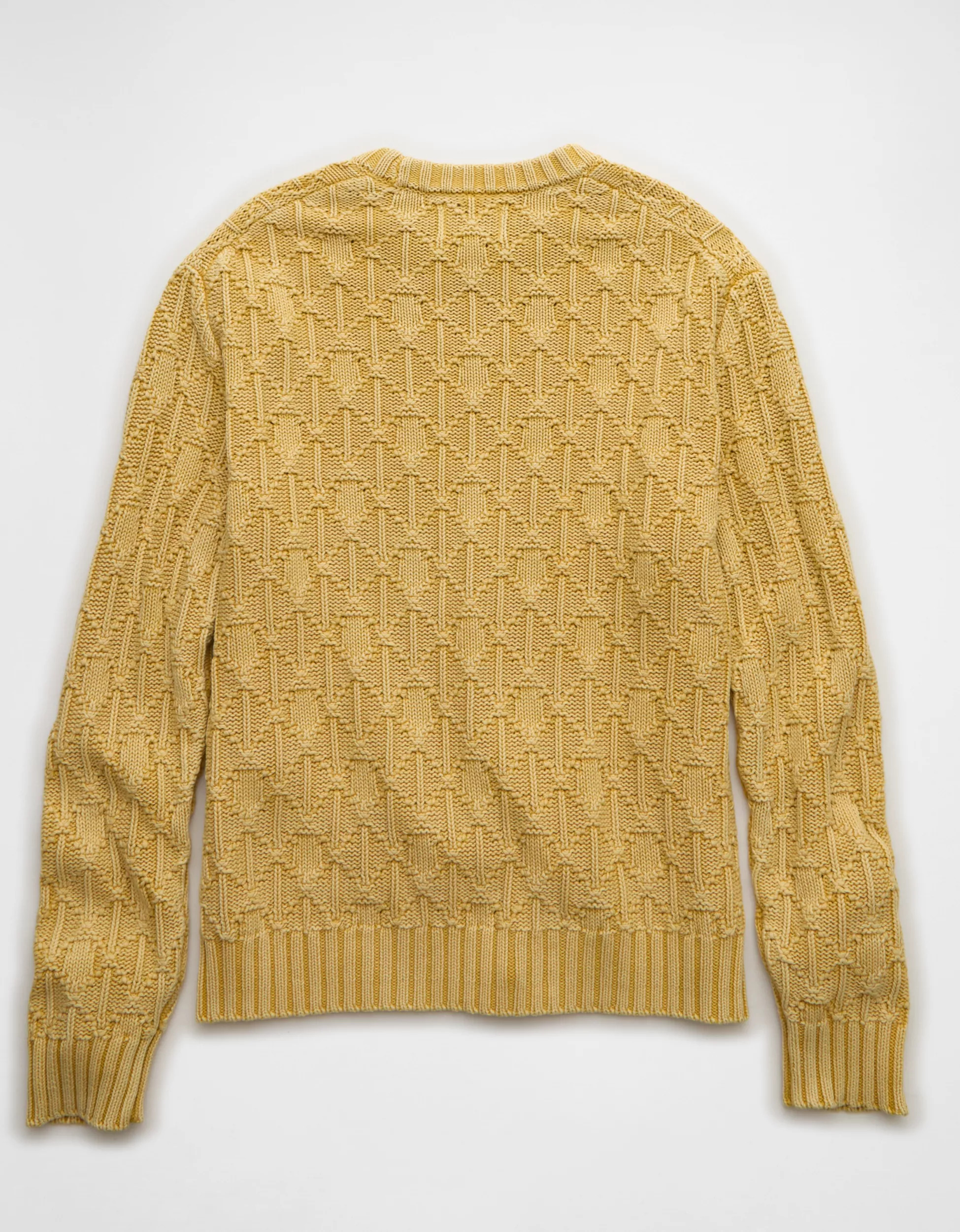 AE Fisherman Crew Neck Sweater | American Eagle Outfitters (US & CA)