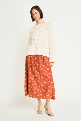 Verona Skirt in Burnt Iris | MIRTH