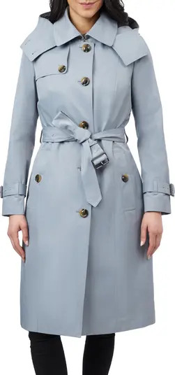 Water Resistant Belted Trench Coat with Removable Liner | Nordstrom