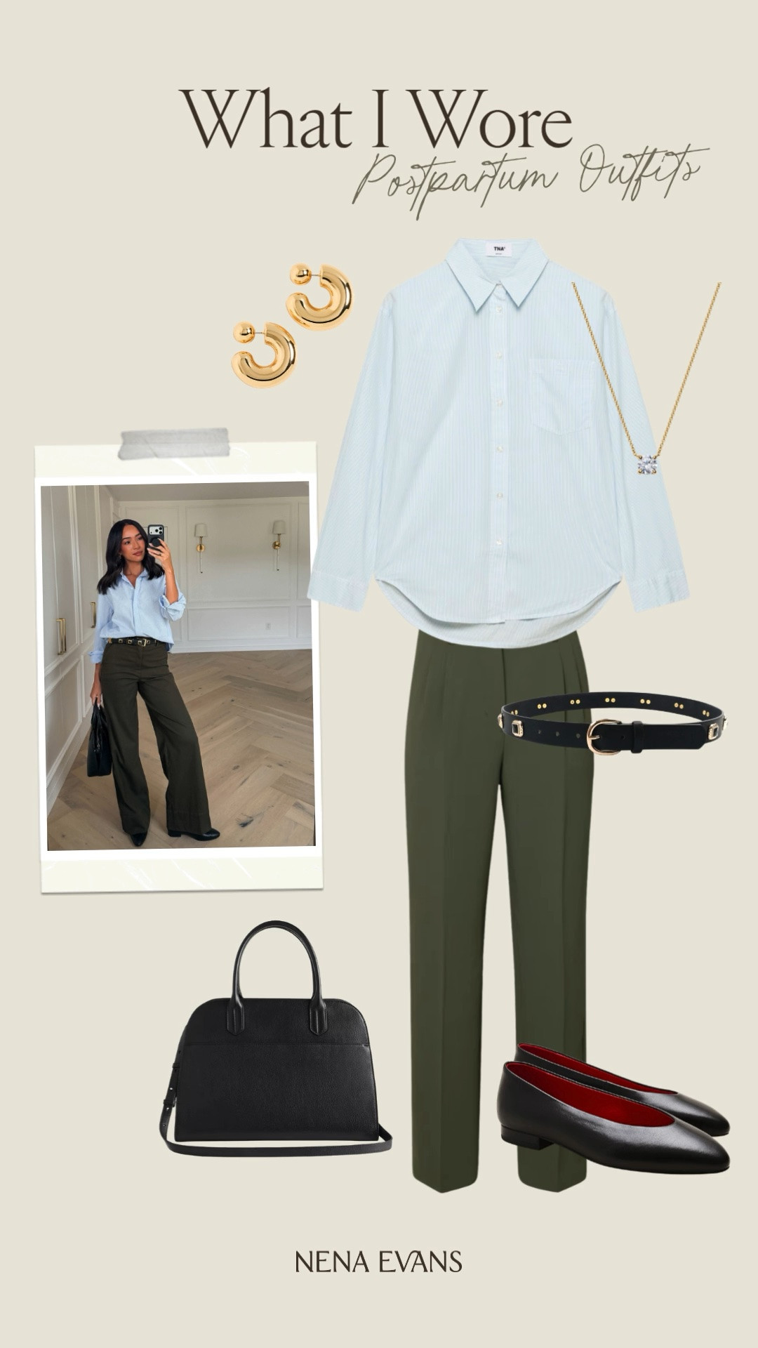 Use code NENAXSPANX to save 15% off your first order! The color of these pants is so perfect for transitioning into fall! Wearing size S blue button down (exact OOS but I’ve linked similars) and size S Tall wide leg pants 

casual chic outfit, work from home outfit, summer outfit, summer fashion, mom outfit, postpartum outfit, spanx pants, errands outfit, work outfit, office outfit, workwear

#LTKSaleAlert #LTKSeasonal