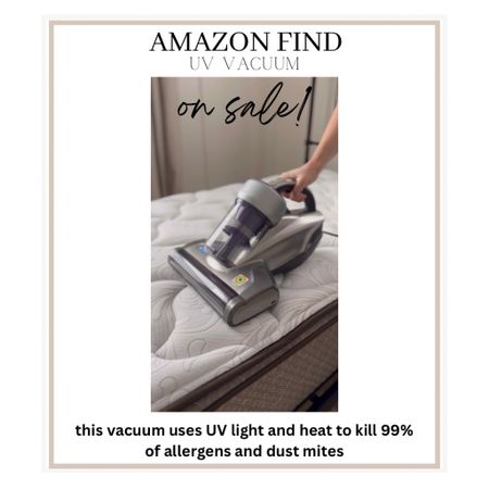 this is a cleaning must have. add this to your deep cleaning routine now! it uses UV light and heat to kill allergens on soft surfaces that are hard to clean. currently on sale 

#LTKSaleAlert #LTKHome #LTKFamily