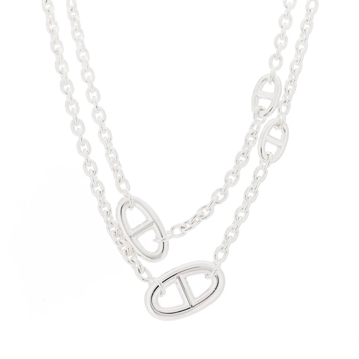 Sterling Silver Farandole Necklace 80 | FASHIONPHILE (US)