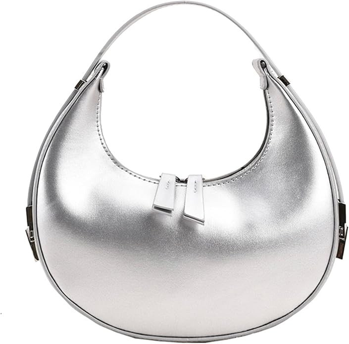 Small Purse for women,Trendy Cute Shoulder Bags Small Clutch Hobo Tote Handbag With Double Zipper... | Amazon (US)